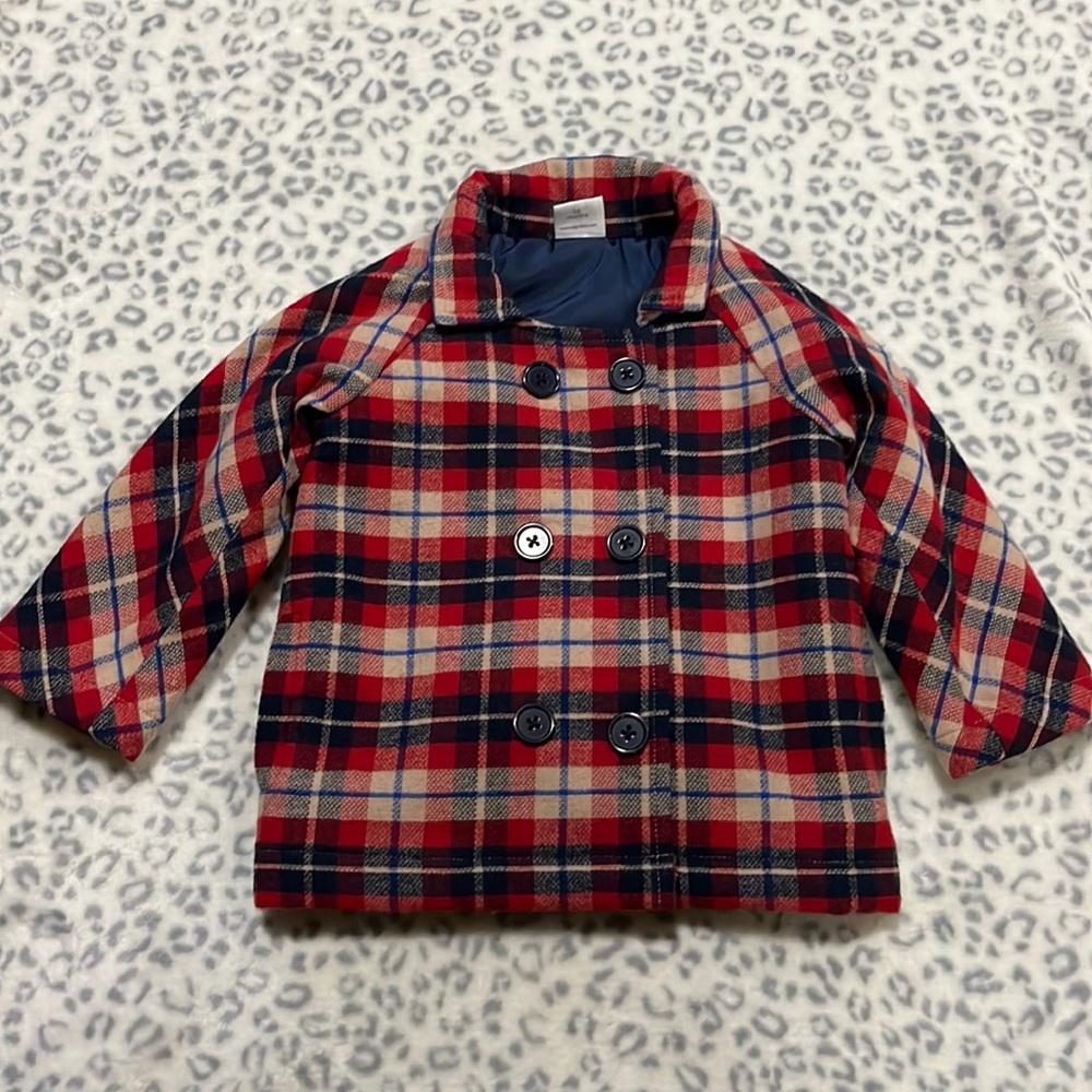 EGG pea coat very soft and adorable Sz 18m like new bundle to save